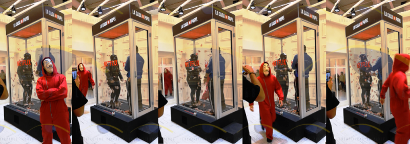 cabina de aire, NETFLIX, LA CASA DE PAPEL